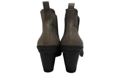 【SPINGLE NIMA NIMA706 グレー】本革サイドゴアブーティ